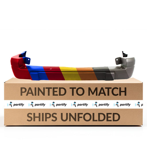 1996-1998 Jeep Grand Cherokee Laredo CAPA Certified Rear Bumper Smooth Finish - CH1100823-Partify-Painted-Replacement-Body-Parts