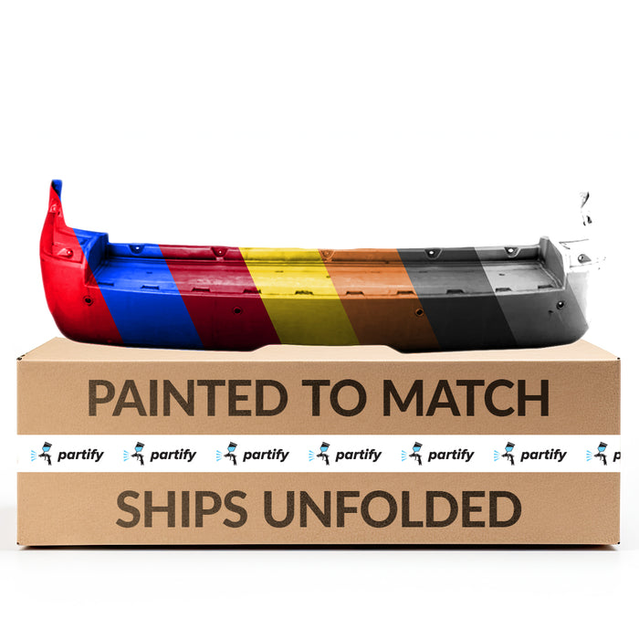 2007-2009 Chrysler Aspen CAPA Certified Rear Bumper W/O Step Pad W/Parking Aid - CH1100885-Partify-Painted-Replacement-Body-Parts