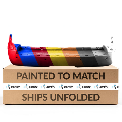 2007-2009 Chrysler Aspen CAPA Certified Rear Bumper W/O Step Pad W/Parking Aid - CH1100885-Partify-Painted-Replacement-Body-Parts