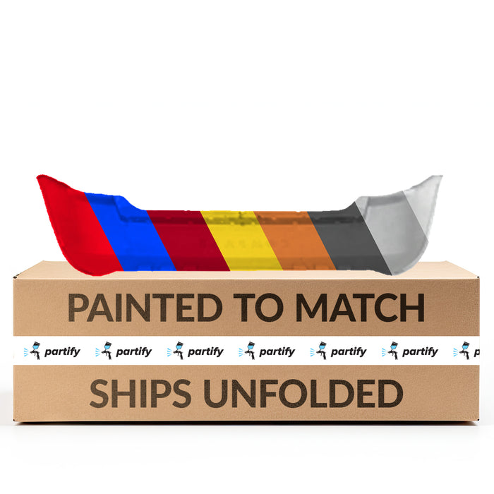 2007-2010 Jeep Compass Sport Rear Bumper W/O Cover Plate W/O Tow Pkg - CH1100894-Partify-Painted-Replacement-Body-Parts