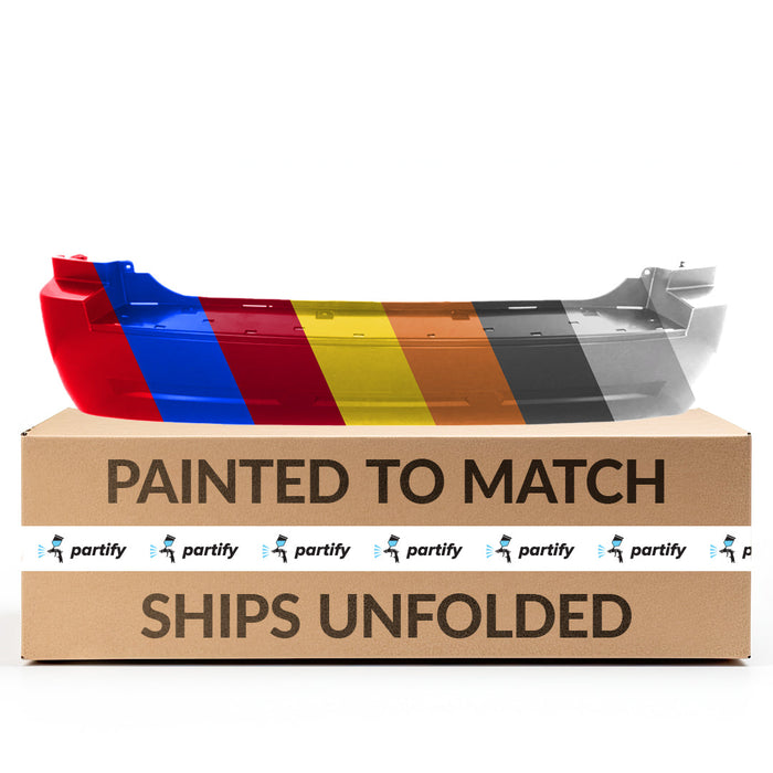 2005-2010 Jeep Grand Cherokee Laredo CAPA Certified Rear Bumper W/O Trailer Hitch Matte - CH1100927-Partify-Painted-Replacement-Body-Parts