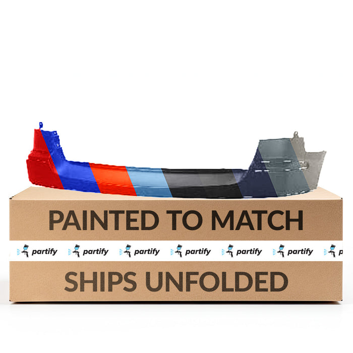 2005-2008 Chrysler Pacifica Limited/Touring CAPA Certified Rear Bumper Upper W/O Park Assist Sensors Matte - CH1100931-Partify-Painted-Replacement-Body-Parts