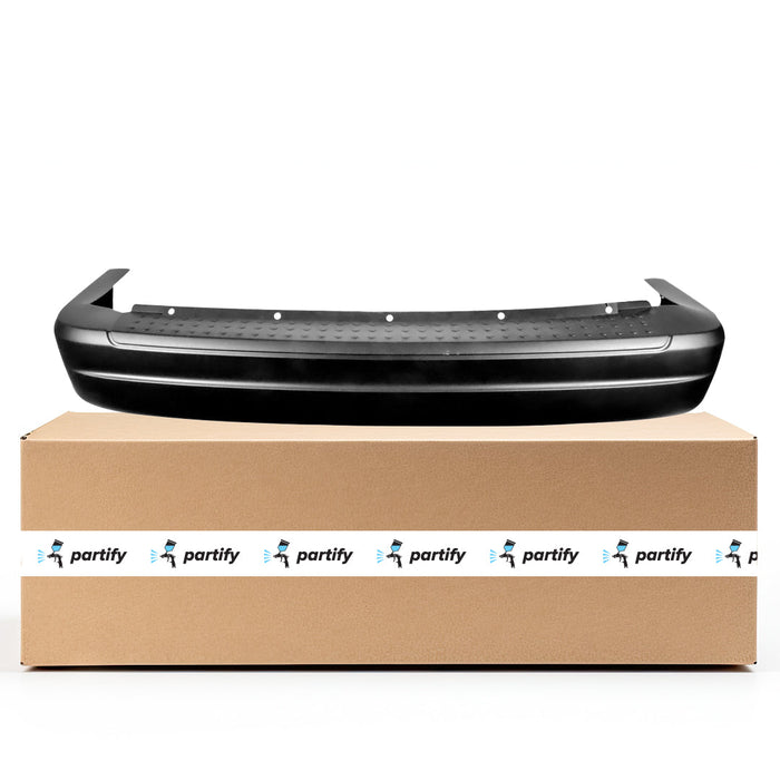 2004-2005 Dodge Durango CAPA Certified Rear Bumper Smooth W/Textured Step Pad - CH1100940-Partify-Painted-Replacement-Body-Parts