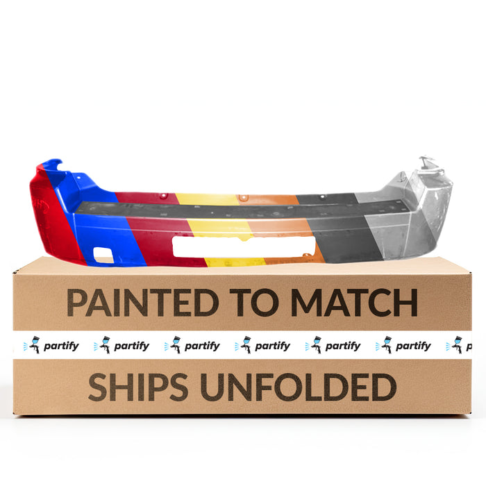 2007-2010 Jeep Compass Limited/Limited Premium Rear Bumper W/Cover Plate W/Tow Pkg - CH1100951-Partify-Painted-Replacement-Body-Parts