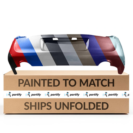 2011-2014 Chrysler 300 Rear Bumper Without Sensor Holes - CH1100966-Partify-Painted-Replacement-Body-Parts