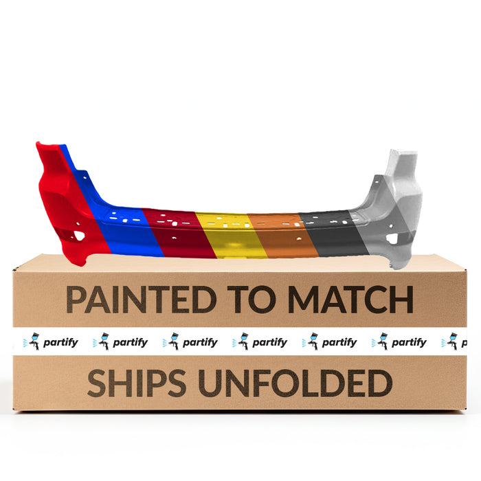 2014-2021 Jeep Grand Cherokee SRT/SRT8 Rear Bumper W/Blind Spot Detection W/Parking Aid Sensors - CH1100984-Partify-Painted-Replacement-Body-Parts