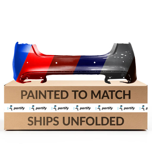 2015-2017 Chrysler 200 Rear Bumper Hidden Exhaust & With Sensor Holes - CH1100991-Partify-Painted-Replacement-Body-Parts