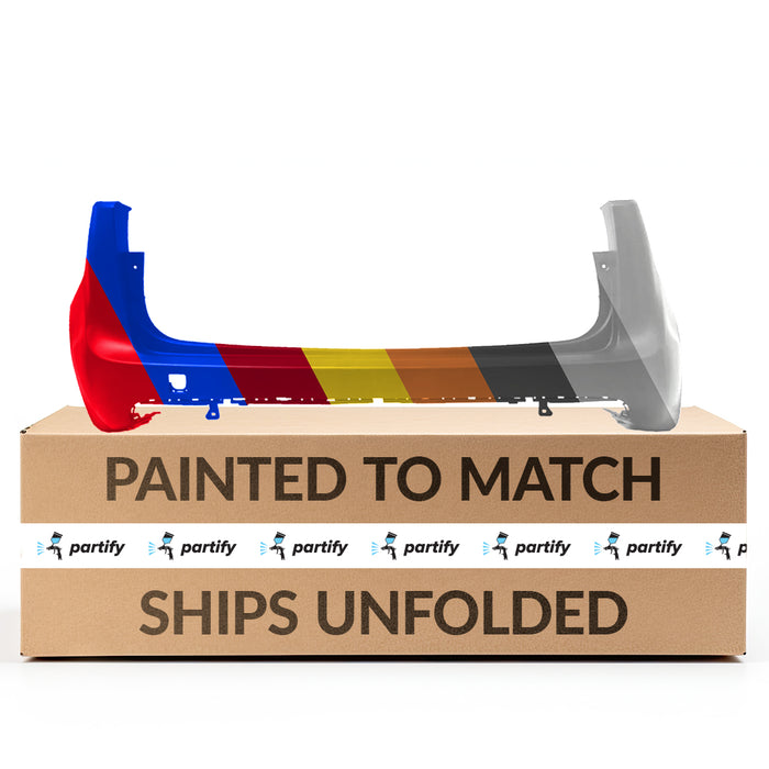 2017-2024 Chrysler Pacifica Rear Bumper W/O Parallel Park W/O Parking Sensor W/O Trailer Sway Control - CH1100A57-Partify-Painted-Replacement-Body-Parts