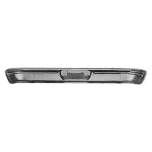 1994-2002 Dodge B150/B1500/B250/B2500/B350/B3500/Ram 1500 Van/Ram 2500 Van/Ram 3500 Van Rear Bumper Face Bar Std Bumper Chrome - CH1102169-Partify-Painted-Replacement-Body-Parts