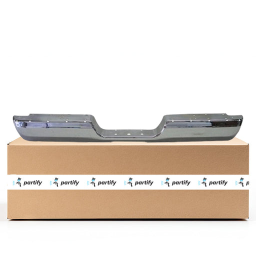 1995-2002 Dodge Ram 1500/2500/3500 CAPA Certified Rear Bumper Face Bar Factory Installed Chrome - CH1102344-Partify-Painted-Replacement-Body-Parts