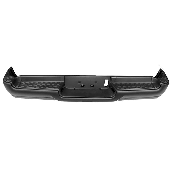 2019-2024 Ram 1500 Rebel Rear Bumper Assembly Single Exh W/O Adv Park W/O Parking Sensor - CH1103133-Partify-Painted-Replacement-Body-Parts