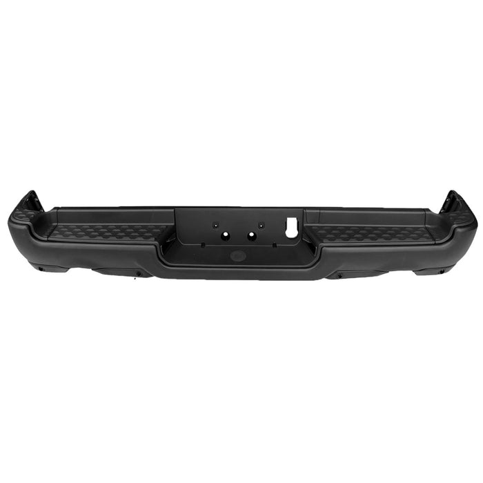 2019-2024 Ram 1500 Rebel Rear Bumper Assembly Dual Exh W/Adv Park W/Parking Sensor - CH1103144-Partify-Painted-Replacement-Body-Parts