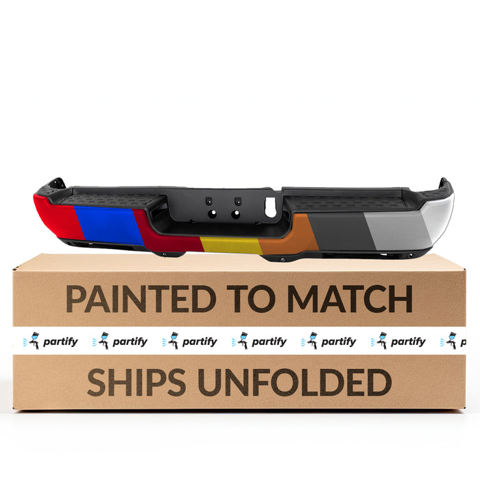 2019-2024 Ram 2500 HD Power Wagon/Power Wagon Rear Bumper Assembly W/Park Assist W/Rear Fog Lamps - CH1103179-Partify-Painted-Replacement-Body-Parts
