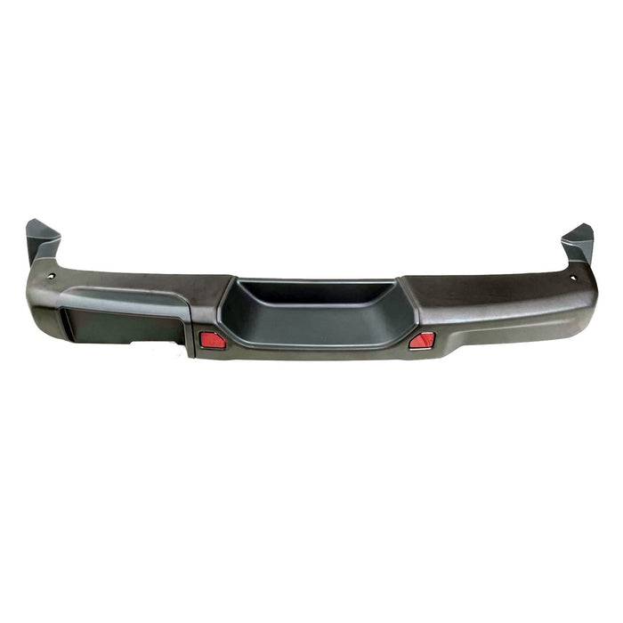 2018-2024 Jeep Wrangler Rear Bumper Assembly Steel Bumper W/O Parking Sensors W/License Lamps - CH1103206-Partify-Painted-Replacement-Body-Parts