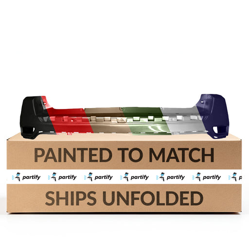 2011-2017 Jeep Compass CAPA Certified Rear Upper Bumper - CH1114103C-Partify-Painted-Replacement-Body-Parts