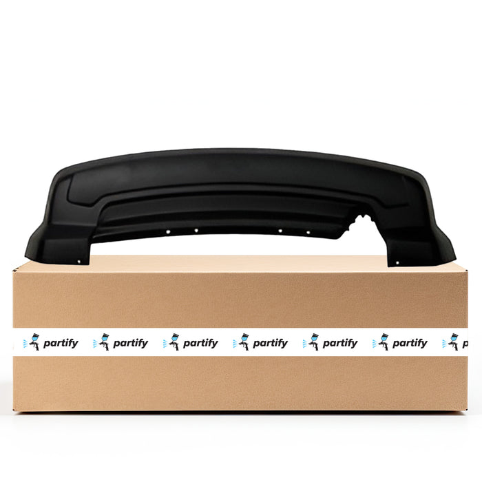 2011-2017 Jeep Patriot Rear Lower Bumper Without Tow Hook Hole - CH1115103-Partify-Painted-Replacement-Body-Parts