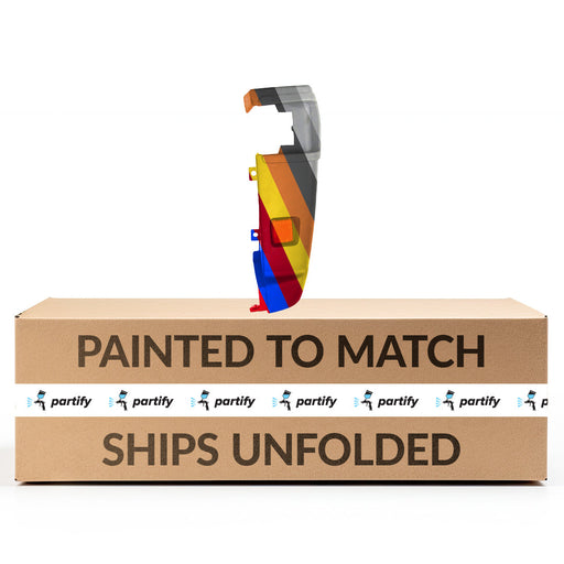 2014-2024 Ram ProMaster 1500/2500/3500 Rear CAPA Certified Passenger Side Bumper W/O Blind Spot Sensor - CH1117104-Partify-Painted-Replacement-Body-Parts