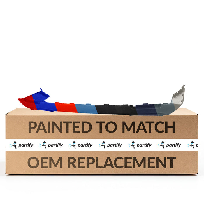 2015-2022 Dodge Challenger CAPA Certified Rear Lower Bumper Without Sensor Holes & Dual Exhaust - CH1195119C-Partify-Painted-Replacement-Body-Parts