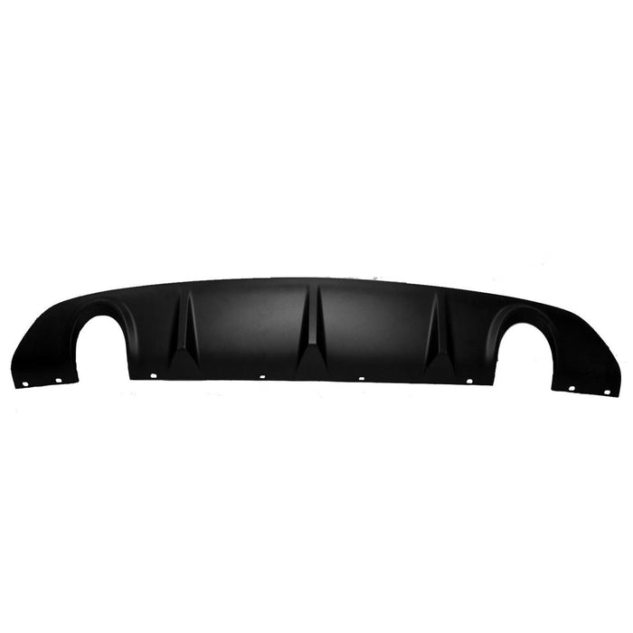 2012-2014 Dodge Charger SRT8 Rear Bumper Valance/Grille Kit Panel - CH1195122-Partify-Painted-Replacement-Body-Parts