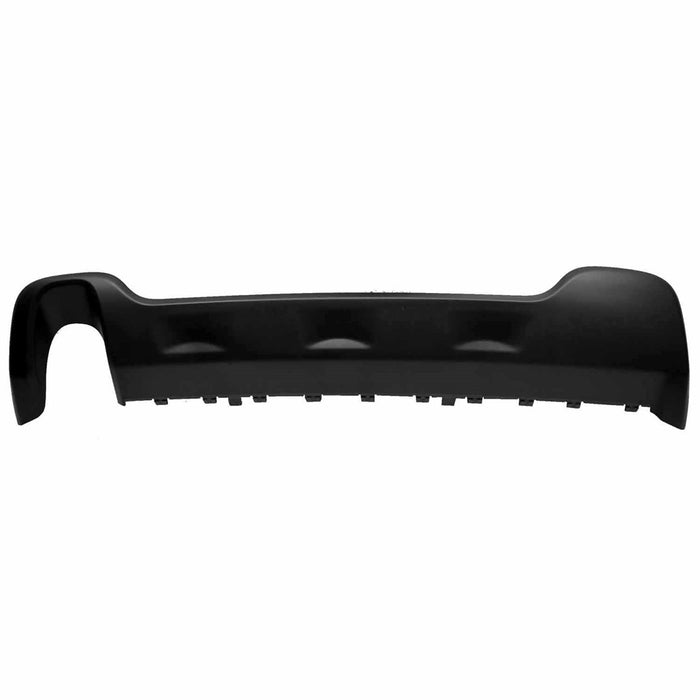 2014-2018 Jeep Cherokee Latitude/Latitude Plus/North/Sport Rear Bumper Valance/Grille Kit Single Exh Panel - CH1195126-Partify-Painted-Replacement-Body-Parts