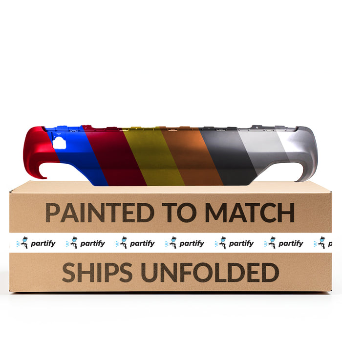 2019-2023 Jeep Cherokee Rear Bumper Valance/Grille Kit - CH1195136-Partify-Painted-Replacement-Body-Parts