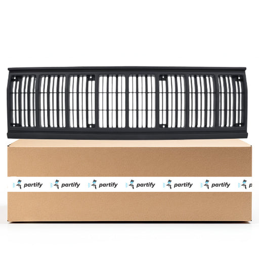 1991-1996 Jeep Cherokee CAPA Certified Grille Black Assembly - CH1200177-Partify-Painted-Replacement-Body-Parts