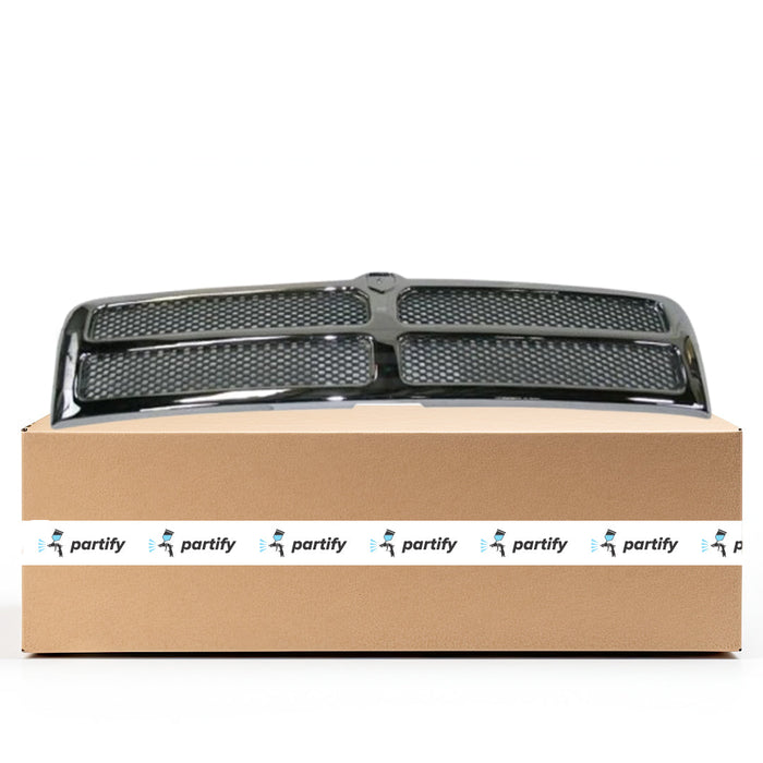 1994-1995 Dodge Ram 1500/2500/3500 CAPA Certified Grille Bright Assembly - CH1200178-Partify-Painted-Replacement-Body-Parts
