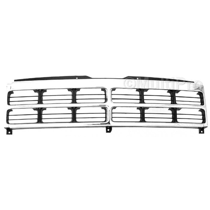 1991-1996 Dodge Dakota Grille Black Assembly - CH1200181-Partify-Painted-Replacement-Body-Parts