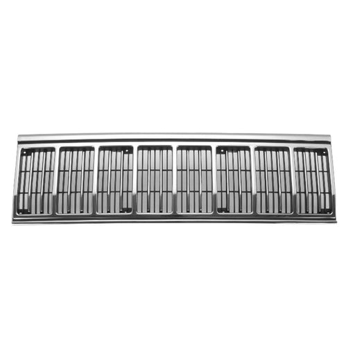 1991-1996 Jeep Cherokee CAPA Certified Grille Bright Assembly - CH1200196-Partify-Painted-Replacement-Body-Parts