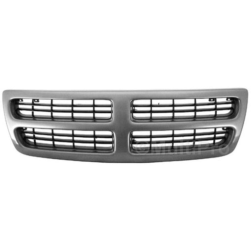 1998-2001 Dodge B1500/B2500/B3500/Ram 1500 Van/Ram 2500 Van/Ram 3500 Van Grille Dark Argent & Assembly - CH1200231-Partify-Painted-Replacement-Body-Parts