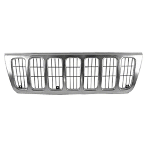 1999-2003 Jeep Grand Cherokee Laredo/Sport Grille W/Center Insert Assembly - CH1200234-Partify-Painted-Replacement-Body-Parts