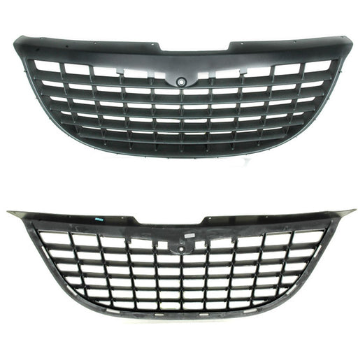 2001-2007 Chrysler Voyager Grille Dark Gray Assembly - CH1200237-Partify-Painted-Replacement-Body-Parts