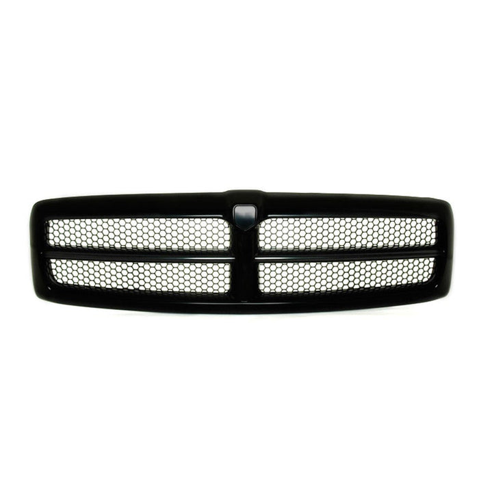 1999-2002 Dodge Ram 1500/2500/3500 Grille Black Early Design Assembly - CH1200245-Partify-Painted-Replacement-Body-Parts