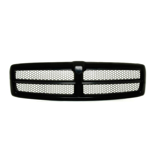 1999-2002 Dodge Ram 1500/2500/3500 Grille Black Early Design Assembly - CH1200245-Partify-Painted-Replacement-Body-Parts