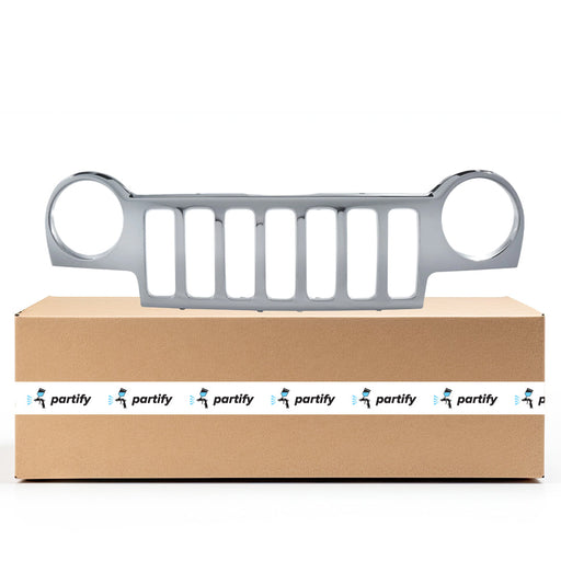 Jeep Liberty Grille All Chrome Without Insert - CH1200256