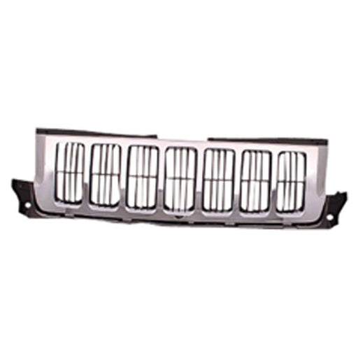 2011-2013 Jeep Grand Cherokee Laredo/Laredo E/Laredo X/Limited/Limited Premium Grille Assembly - CH1200341-Partify-Painted-Replacement-Body-Parts