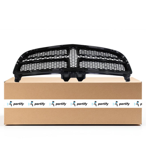 2012-2014 Dodge Charger SRT8 CAPA Certified Grille Assembly - CH1200364-Partify-Painted-Replacement-Body-Parts