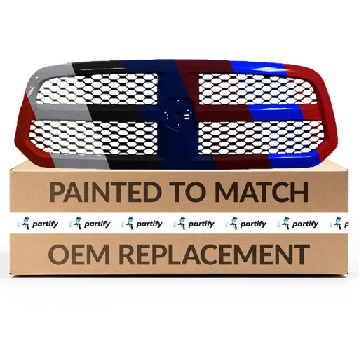 2013-2023 Dodge Ram 1500/1500 Classic Grille - CH1200367-Partify-Painted-Replacement-Body-Parts