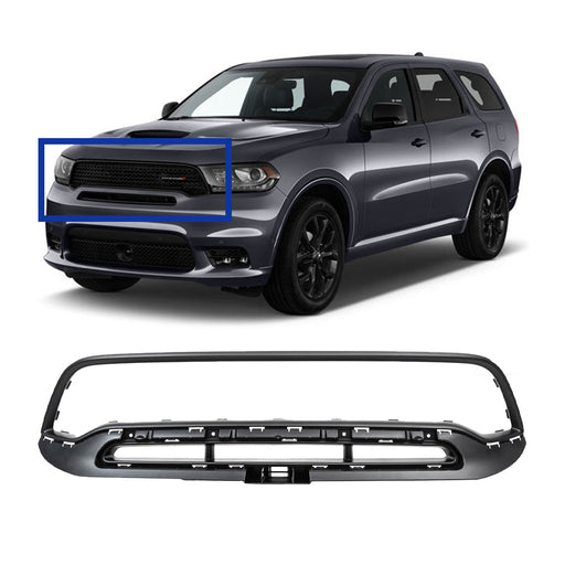 2018-2020 Dodge Durango Outer CAPA Certified Grille Molding Surround For Srt/Rt And Gt Models - CH1200412C-Partify-Painted-Replacement-Body-Parts