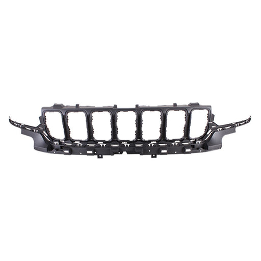 2021-2024 Jeep Grand Cherokee/Cherokee L Grille Partial Texture Black Assembly - CH1200447-Partify-Painted-Replacement-Body-Parts