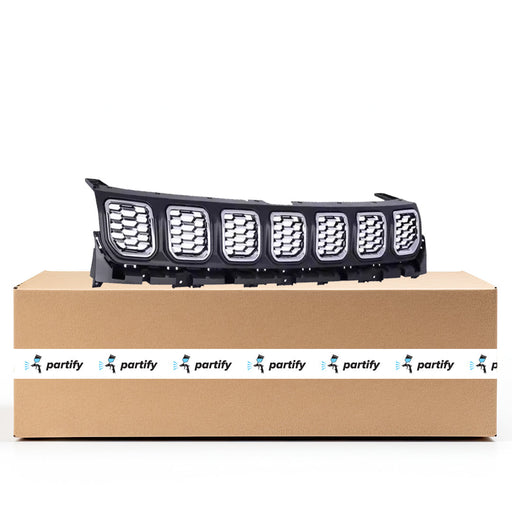 2022-2024 Jeep Compass CAPA Certified Grille - CH1200450-Partify-Painted-Replacement-Body-Parts