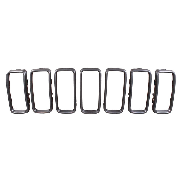 2019-2023 Jeep Renegade 80th Anniversary/Islander/Jeepster/Trailhawk/Upland/Trailhawk/Upland/Jeepster/Islander/80th Anniversary Grille Molding - CH1210142-Partify-Painted-Replacement-Body-Parts