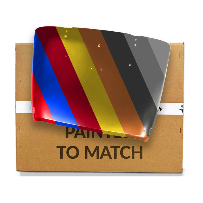 2007-2018 Jeep Wrangler/Wrangler JK CAPA Certified Hood Cowl Induction W/2 Nozzles - CH1230318-Partify-Painted-Replacement-Body-Parts