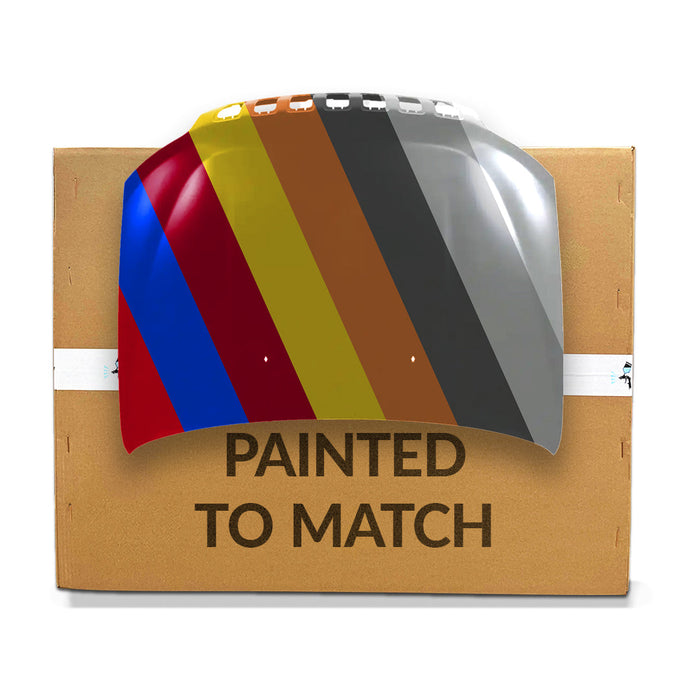 2019-2023 Jeep Cherokee CAPA Certified Hood Steel - CH1230322-Partify-Painted-Replacement-Body-Parts