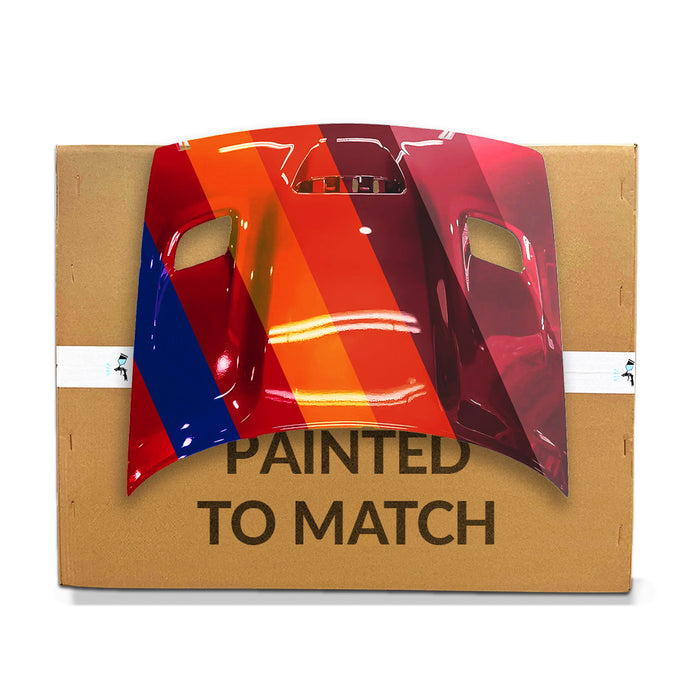 2015-2022 Dodge Challenger Hellcat/RT/Scatpack Hood - CH1230332-Partify-Painted-Replacement-Body-Parts