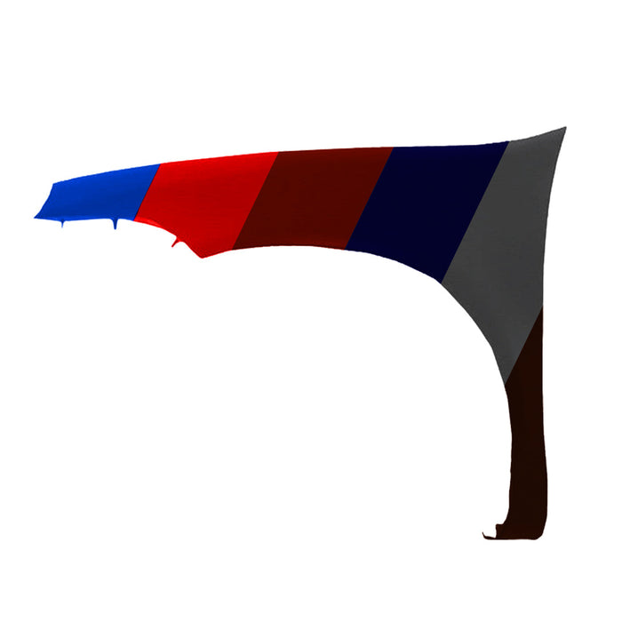 2000-2005 Dodge Neon Driver Side Fender Without Antenna Hole - CH1240210-Partify-Painted-Replacement-Body-Parts