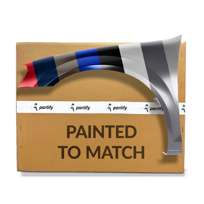 2002-2004 Chrysler Sebring/Dodge Stratus Front CAPA Certified Driver Side Fender European Market W/Side Repeater Lamp Hole 4 Door Sedan - CH1240234-Partify-Painted-Replacement-Body-Parts