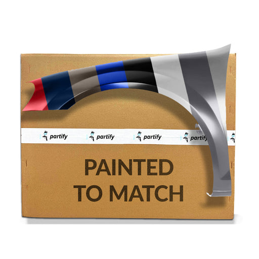 2002-2004 Chrysler Sebring/Dodge Stratus Front CAPA Certified Driver Side Fender European Market W/Side Repeater Lamp Hole 4 Door Sedan - CH1240234-Partify-Painted-Replacement-Body-Parts