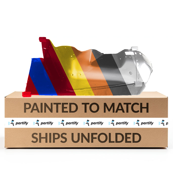 1987-1995 Jeep Wrangler Base/Rio Grande/S/Sahara/SE Front CAPA Certified Passenger Side Fender - CH1241124-Partify-Painted-Replacement-Body-Parts