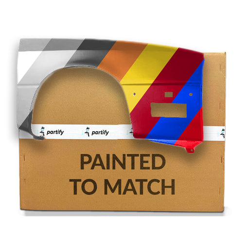 1987-1995 Chrysler LeBaron Front CAPA Certified Passenger Side Fender W/Corner Lamps Convertible/Coupe - CH1241200-Partify-Painted-Replacement-Body-Parts